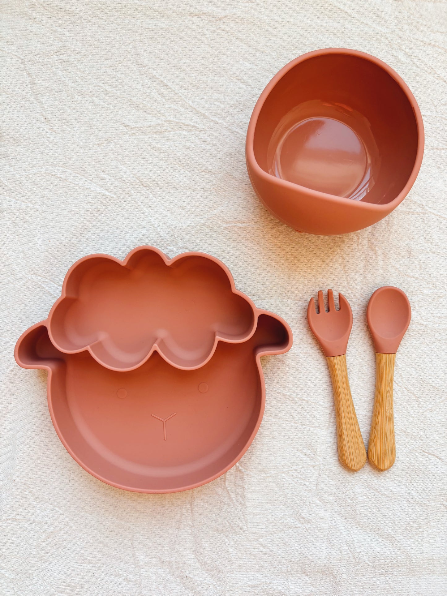 Set Picayummy: Plato + Bowl + Cuchara + Tenedor