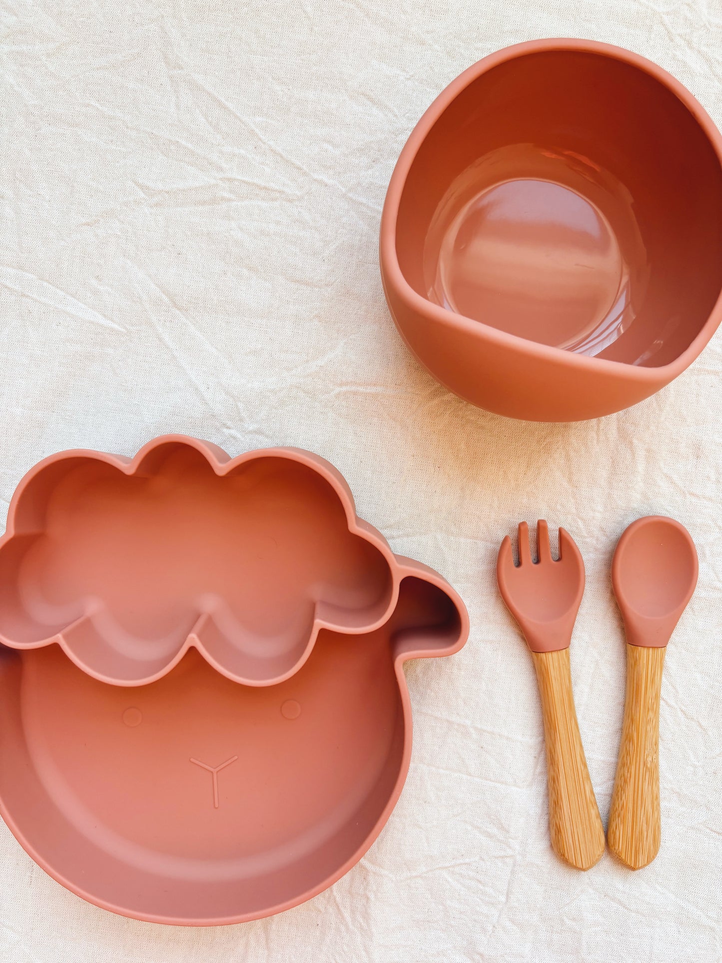 Set Picayummy: Plato + Bowl + Cuchara + Tenedor