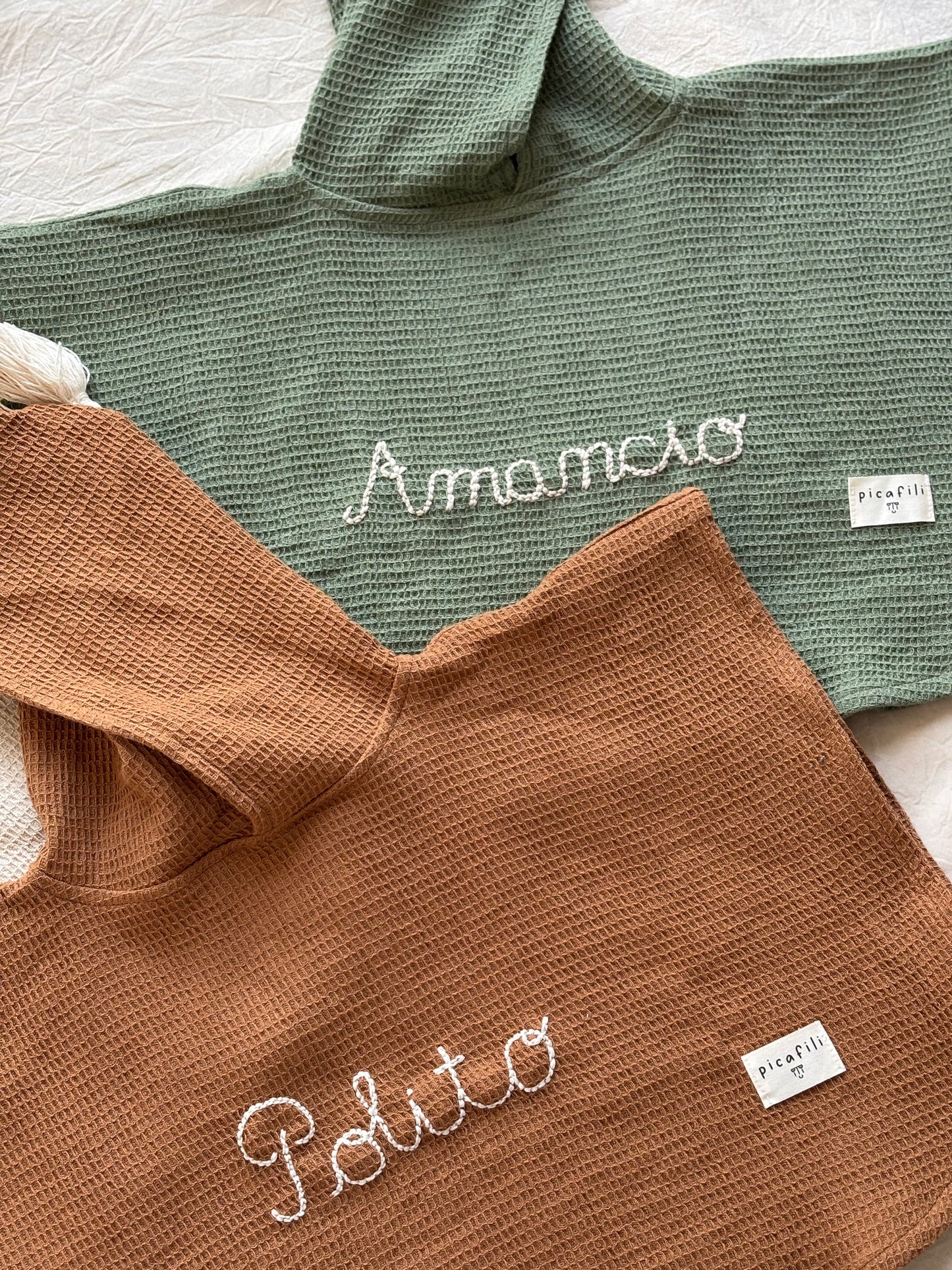 Poncho Picacapita: poncho para bebés y niños