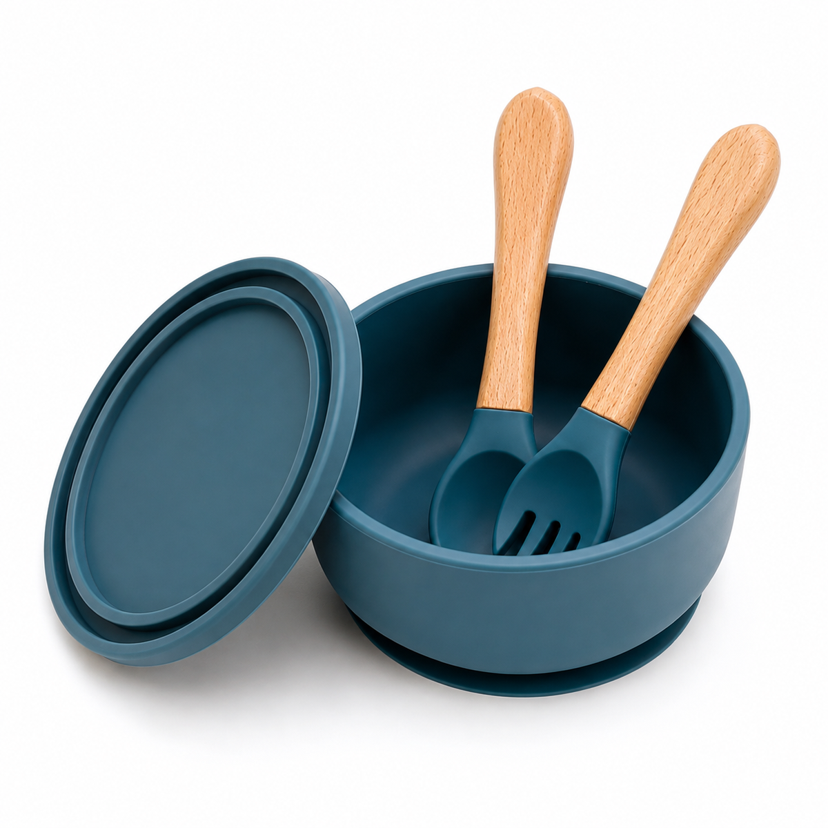 Set Picapica: Bowl + Cuchara + Tenedor