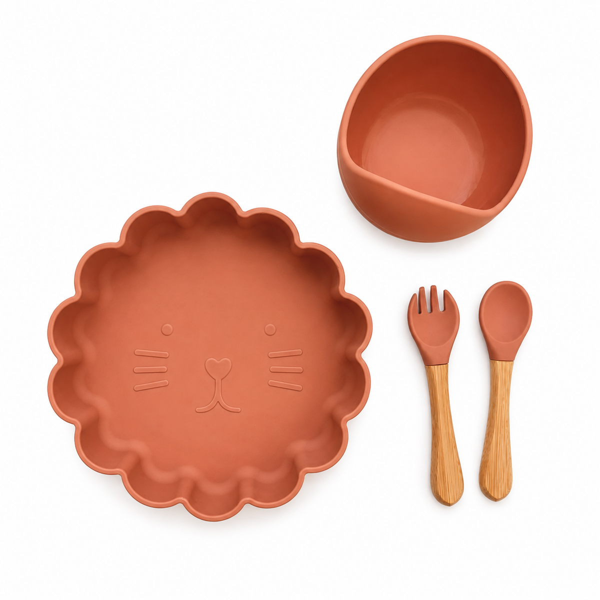 Set Picayummy: Plato + Bowl + Cuchara + Tenedor