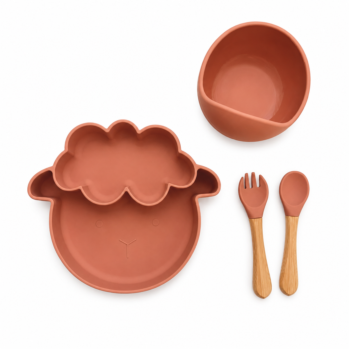 Set Picayummy: Plato + Bowl + Cuchara + Tenedor